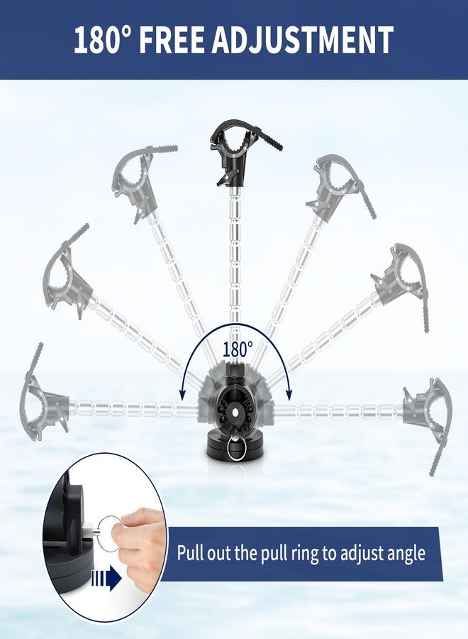 Acelane Trolling Motor Stabilizer Mount Support Compatible with Minn kota Terrova/Riptide Terrova/Ulterra/Riptide Ulterra/PowerDrive, with Installation Screws - Image 4
