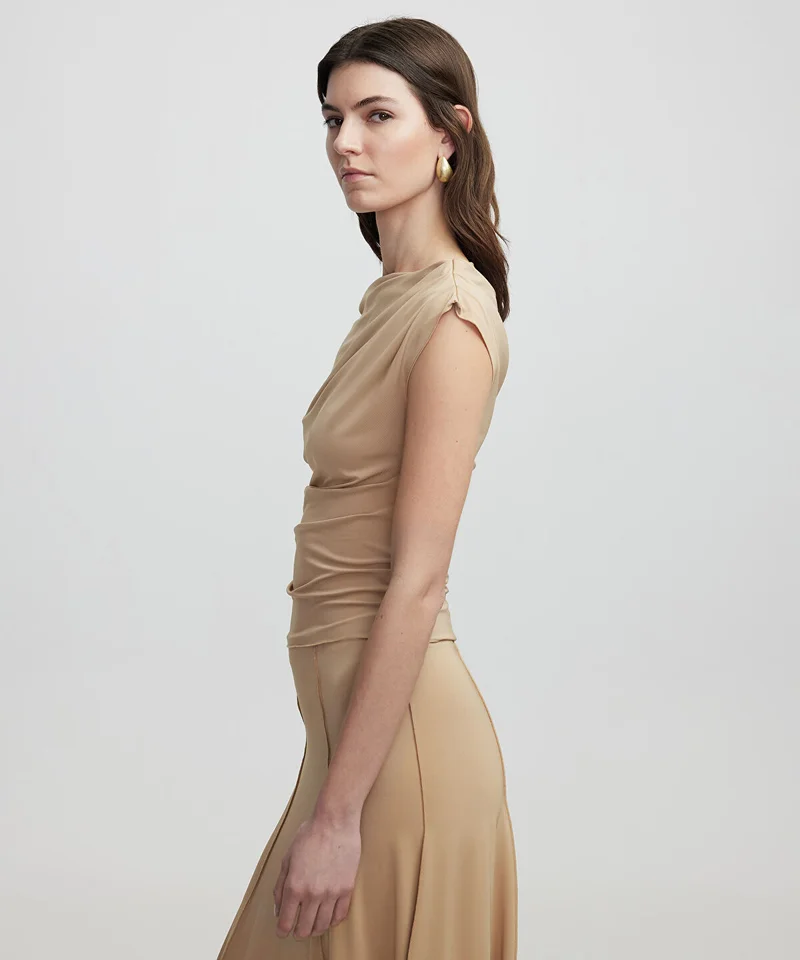 ابيكول Raw Edge Skirt