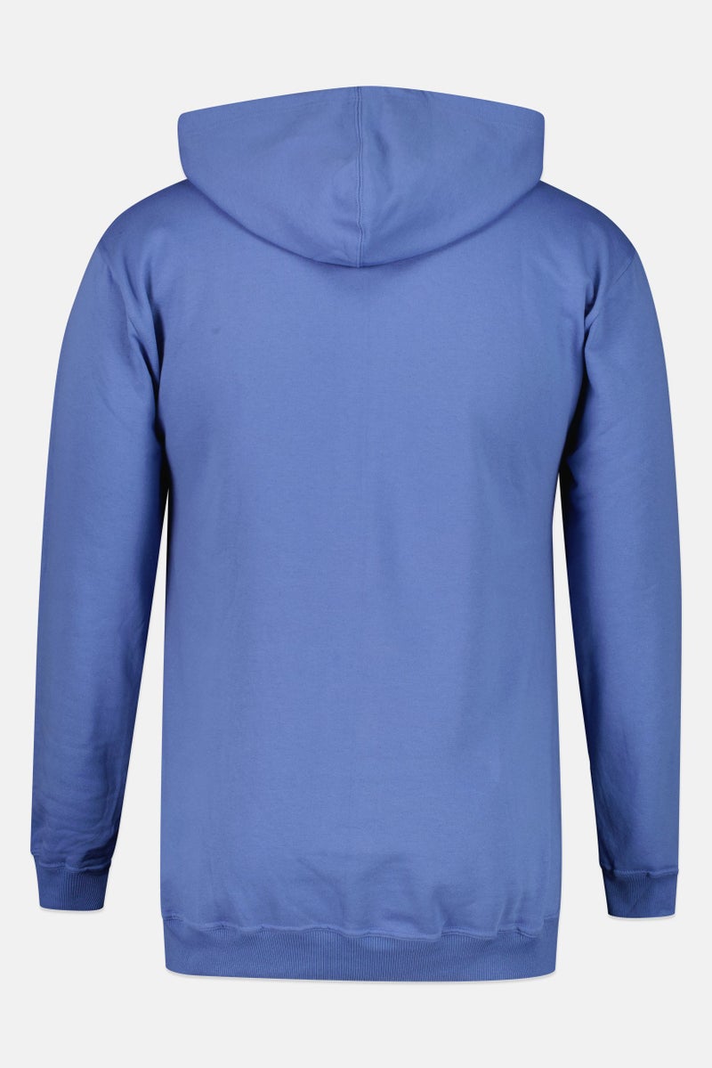 Champion Men Big and Tall  Long Sleeves Outdoor Hoodies, Blue - Image 2