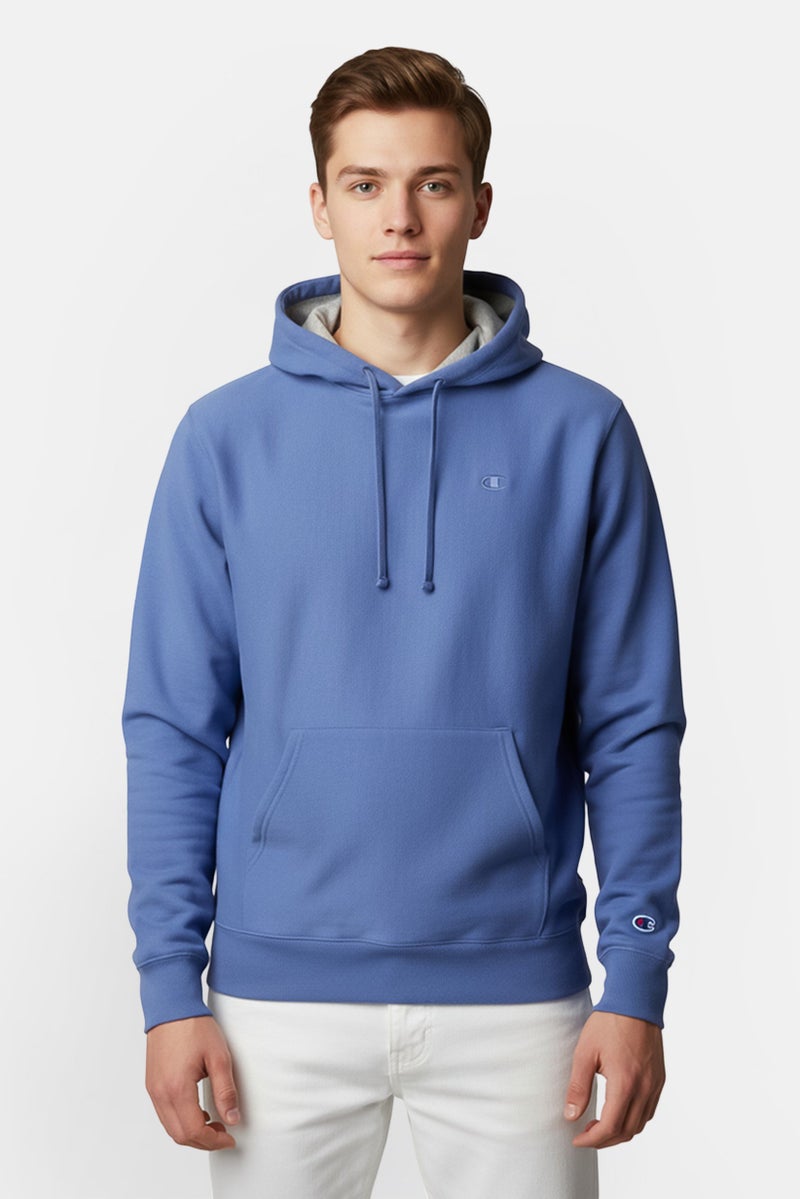 Champion Men Big and Tall  Long Sleeves Outdoor Hoodies, Blue - Image 1