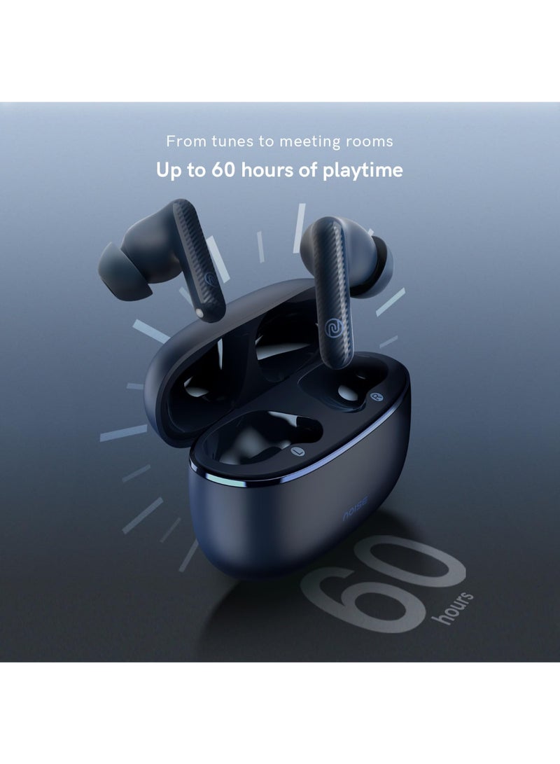 Noise Aura Buds | TWS Earbuds with 60H Playtime | Quad Mic ENC | Dual Pairing | Instacharge | 12mm Driver | BT v5.3 - Blue - Image 5