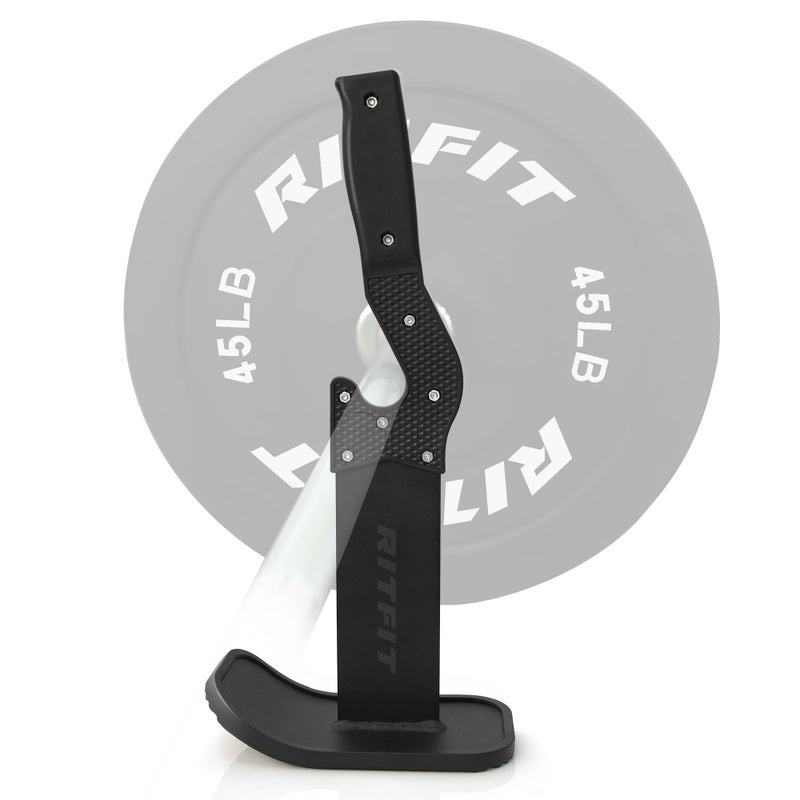 RitFit Deadlift Jack/Barbell Jack Unload 660LB Barbell Stand with Non-Slip Handle and Base, Perfect for Deadlift and Powerlifting - Image 1