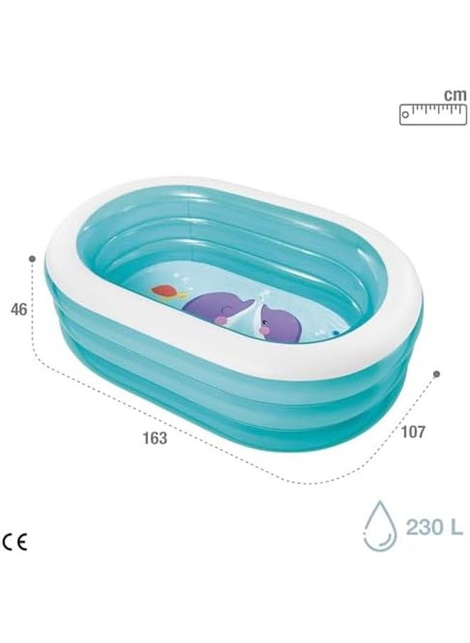 INTEX - 57482Np Oval Whale Fun Pool Asssorted Model - Image 1
