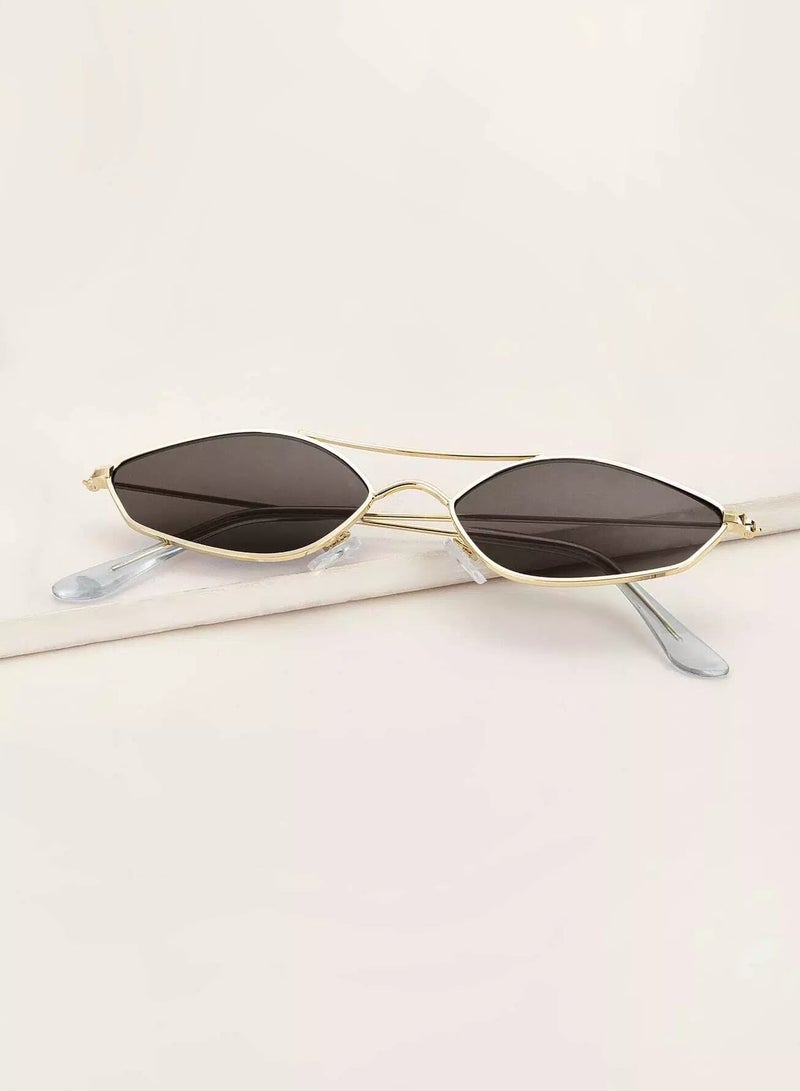 Generic Top Bar Metal Frame Fashion Glasses - Image 2