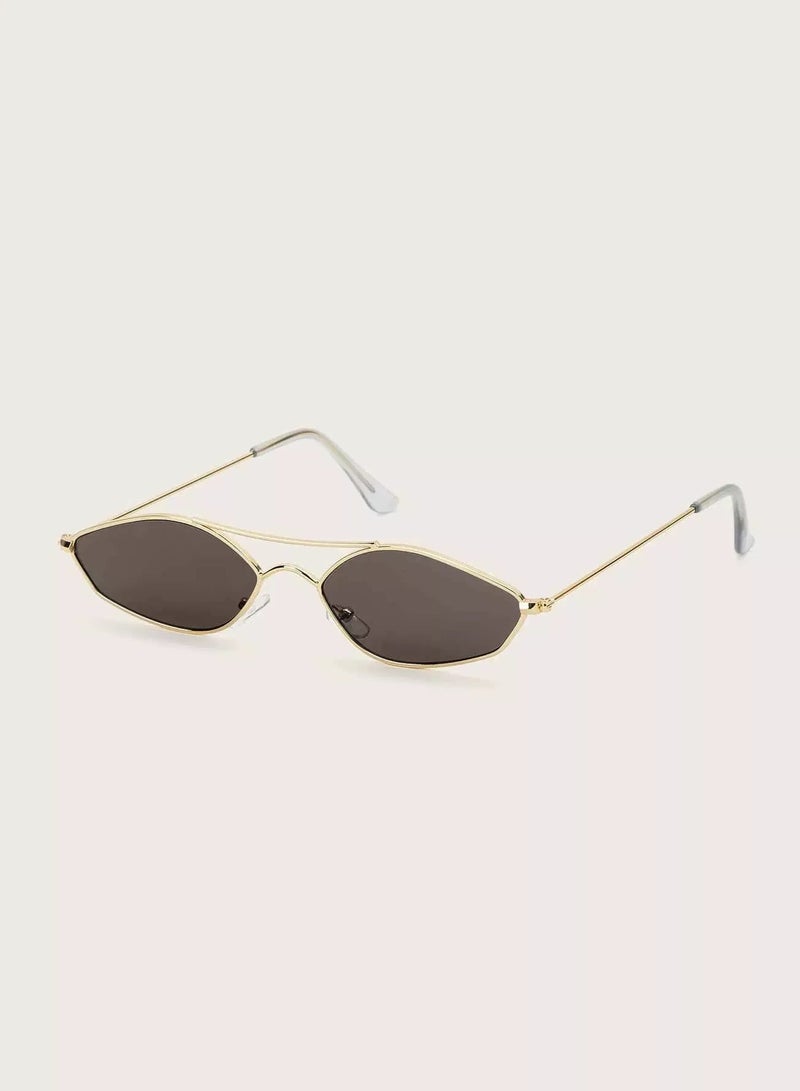 Generic Top Bar Metal Frame Fashion Glasses - Image 3