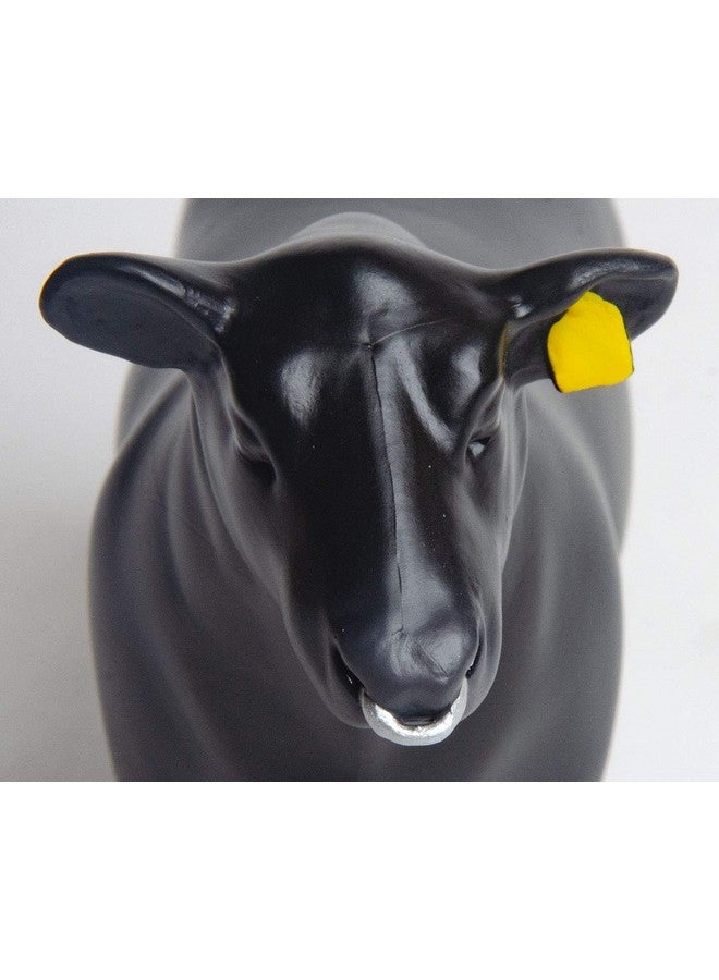 Little Buster Toys Little Buster Toys Toy Angus Show Bull w/Nose Ring Black N/A  - Image 5