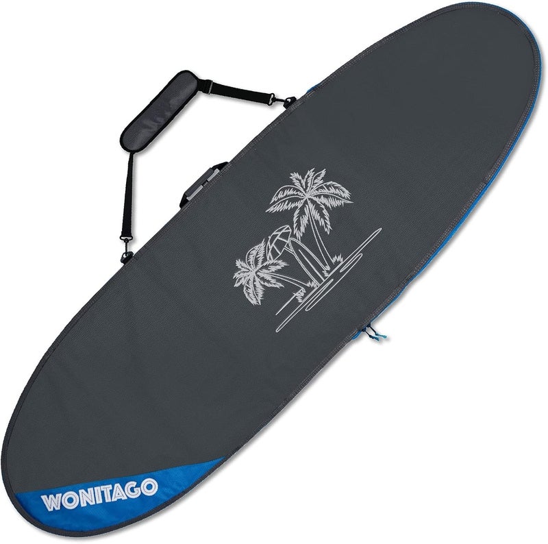 WONITAGO Surfboard Travel Bag, Stand-up Paddle Board Carrying Bags, Surf Cover Wear-Resistant and Lightweight Size 7'0, 7'6, 8'0, 8'6, 9'2, 9'6, 10'0 - Image 1