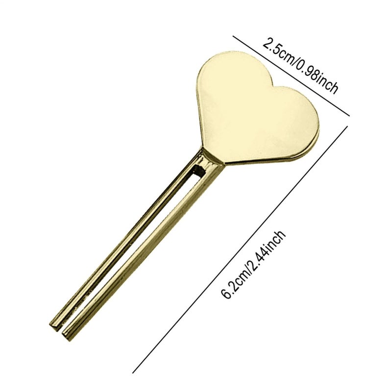 Gold Toothpaste Tube Squeezer Stainless Steel Roller Wrench - Image 5
