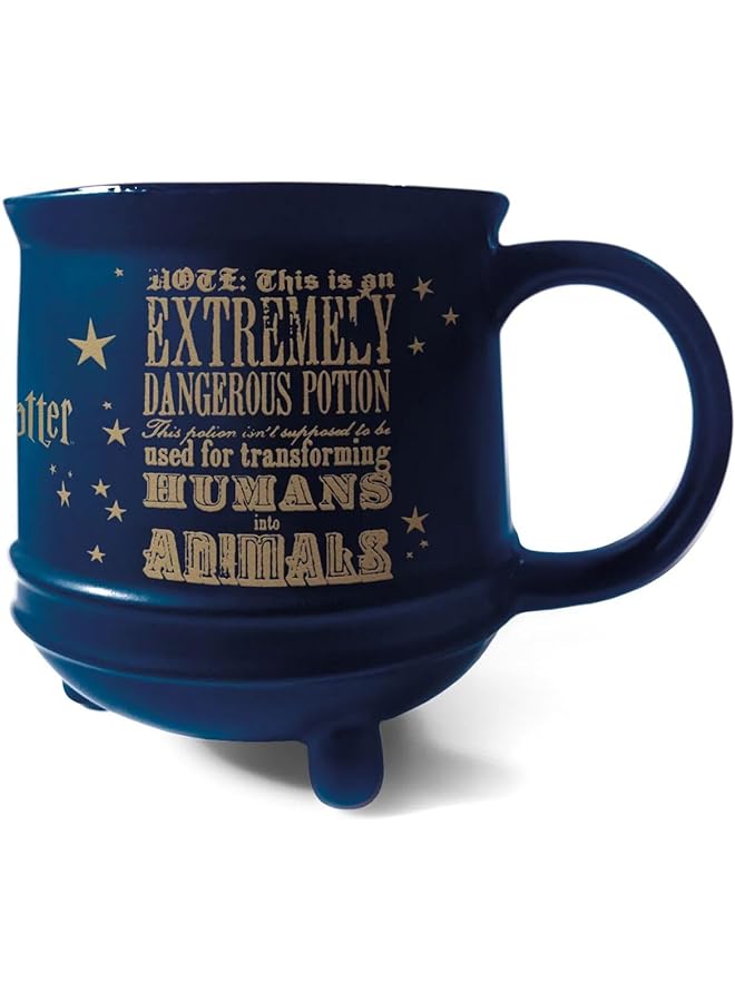Harry Potter Cauldron Mug Extremely Dangerous Potions Design Mug In Presentation Gift Box 315Ml Official Merchandise - Image 1