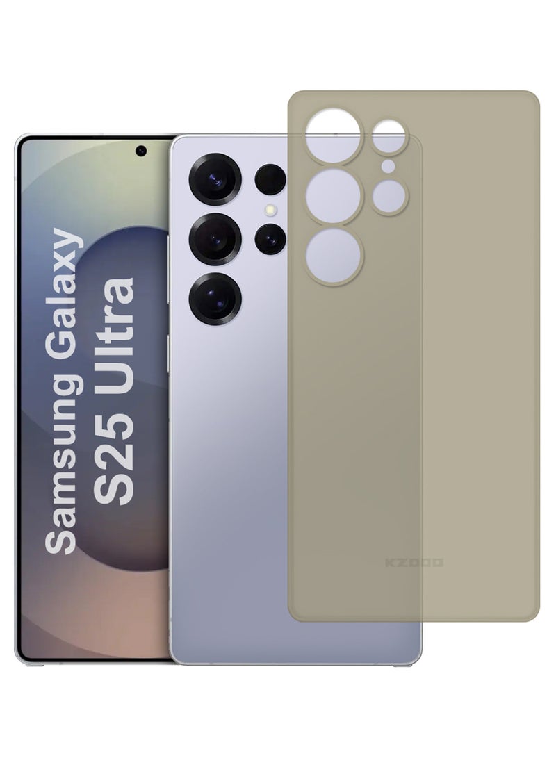 CATANES Case for Galaxy S25 Ultra Air Skin Case All Around Full Protection Ultra Slim 0.3mm Thickness 4g Feather Weight - Titanium Grey - Image 1