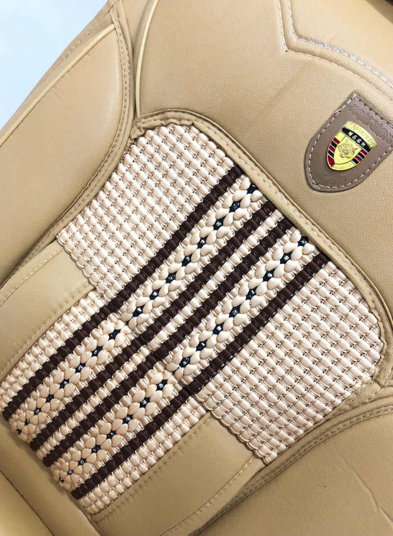 2-piece Car seat cushion Beige - Image 2