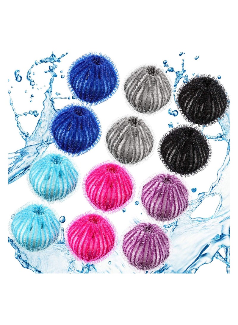 HomePro Hair Grabbing Washing Balls 12 Pack - Image 4