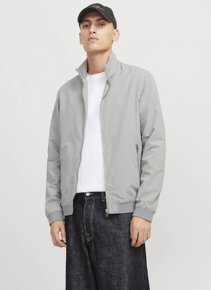 جاك اند جونز Zippered Bomber Jacket