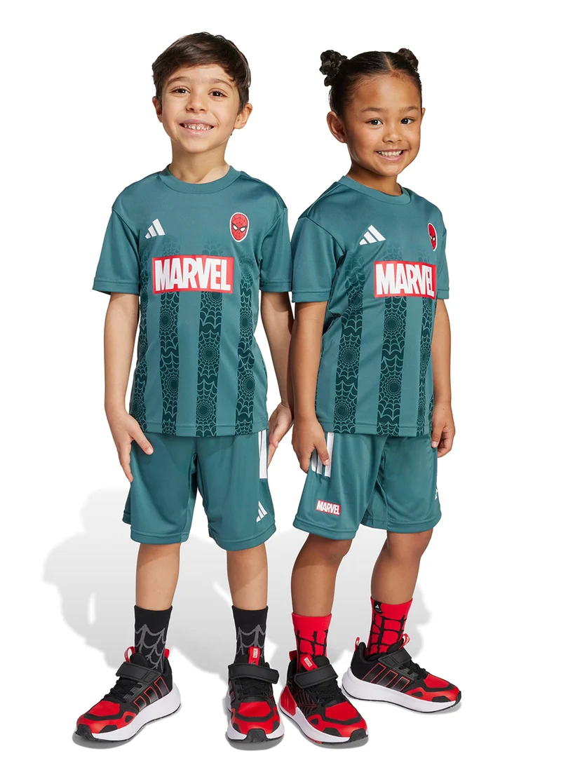 Adidas Kids Marvel Spider Man Tiro Set