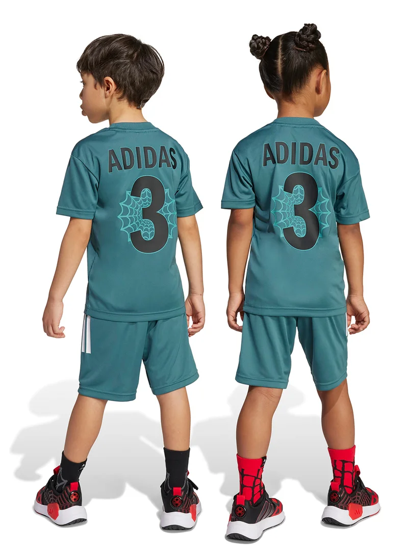 Adidas Kids Marvel Spider Man Tiro Set