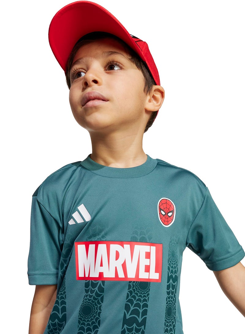 Adidas Kids Marvel Spider Man Tiro Set - Image 3