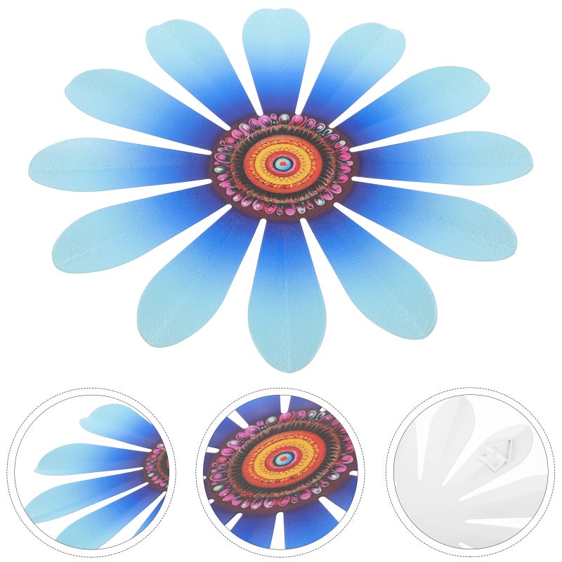 Metal Flower Ornament Metal Flower Decor Wall Flower Decor Metal Flower Decoration - Image 2