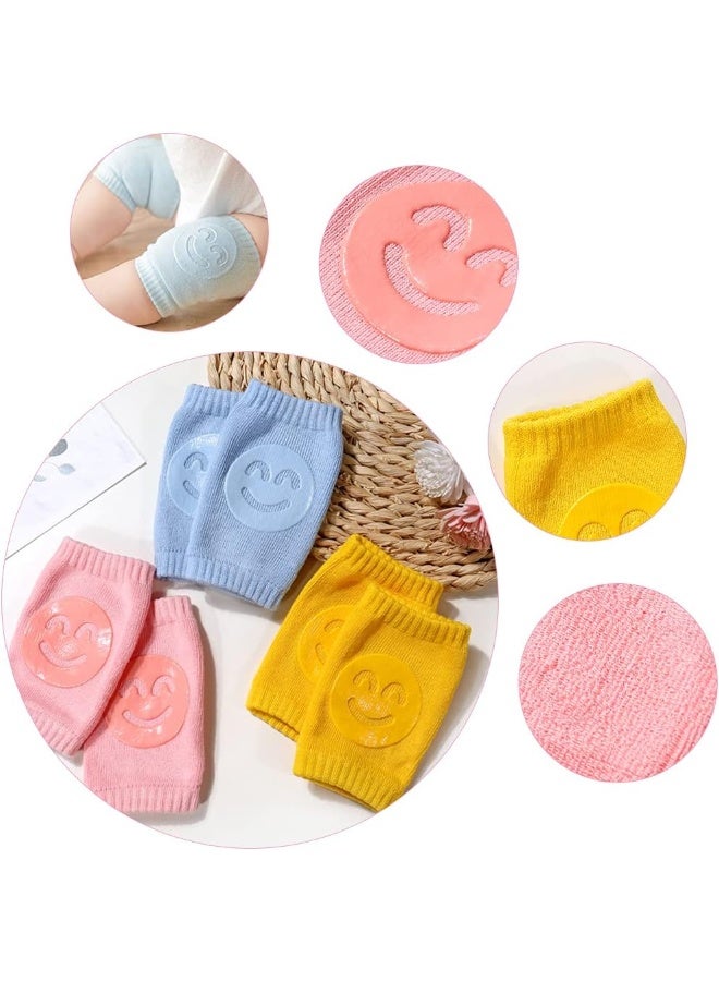 Umtiti Baby Adjustable Helmet, Lightweight and Soft, with 3 Pairs Baby Knee Pads for Crawling & 3 Pairs Baby Socks, Great for Baby Learning to Walk and Crawl. - Image 5