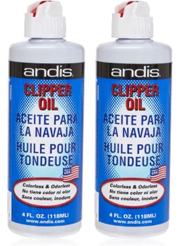 Andis Clippers Clipper Oil 4 oz Pack of 2