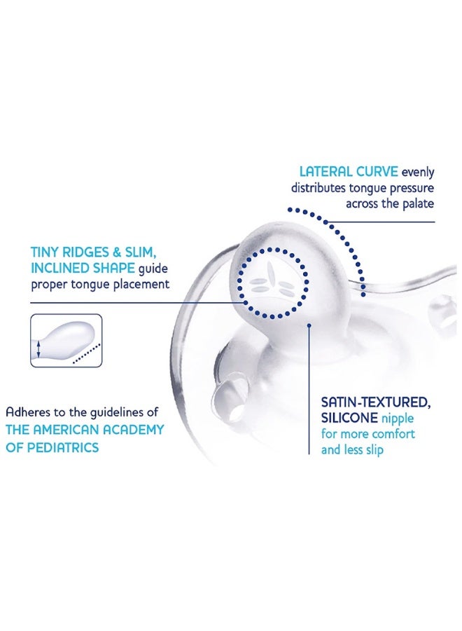Chicco Silicone Pacifier Physio Comfort 2-6M 100% hygienic silicone - Image 5