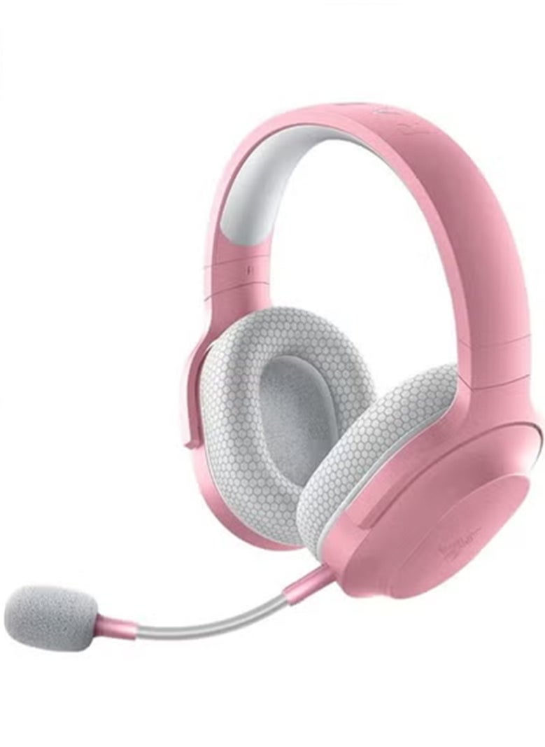 RAZER BlackShark V2 X Gaming Headset, 7.1 Surround Sound Capable, TriForce 50mm Drivers, 3.5mm Jack, Breathable Memory Foam Cushion, For PC, PS4, Nintendo Switch, Quartz Pink | RZ04-03240800-R3M1  - Image 1