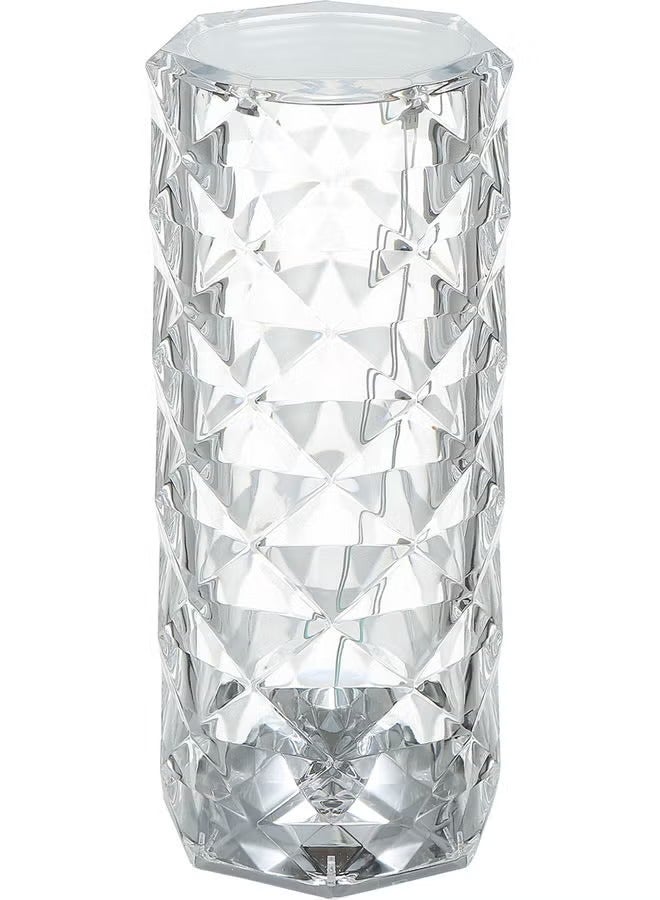 ACLIX Adjustable USB Crystal Bedside Night Light Clear 27x13x13cm - Image 1