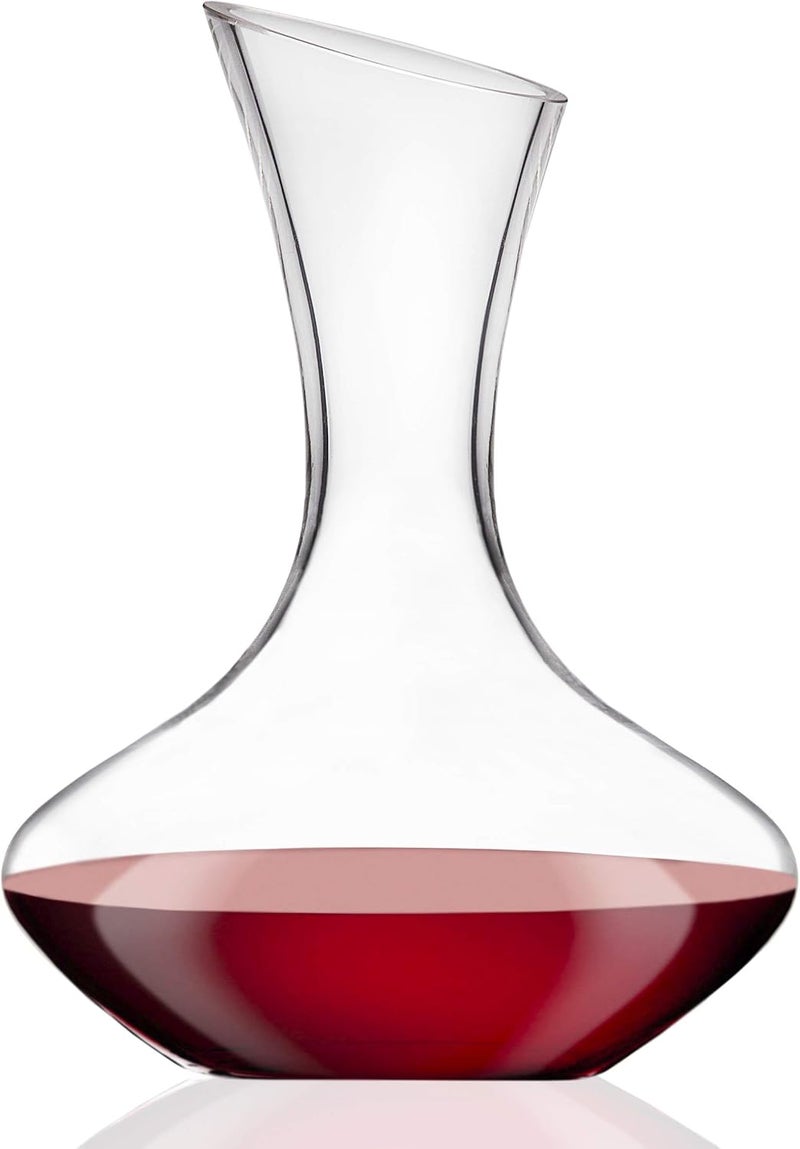 Godinger Wine Decanter Carafe, Hand Blown Wine Decanter Aerator - Wine Gifts - Image 1