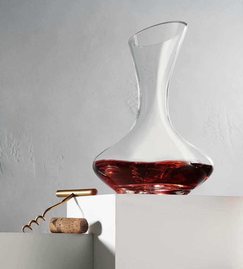 Godinger Wine Decanter Carafe, Hand Blown Wine Decanter Aerator - Wine Gifts - Image 3