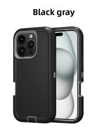 For Iphone 16promax Three-proof Mobile Phone Case Iph16plus Anti-drop Mobile Phone Case Hot Sale-Color:black Gray-Applicable Model:For Iphone16Pro Single Chassis - pzsku/ZEDBF2953A8B94B917A2DZ/45/1746221004/f69f1be1-0e4e-4abf-9abe-bcdb23819afc
