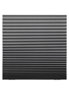 Generic window Block-out pleated blind, dark grey, 100x190 cm  - Image 1