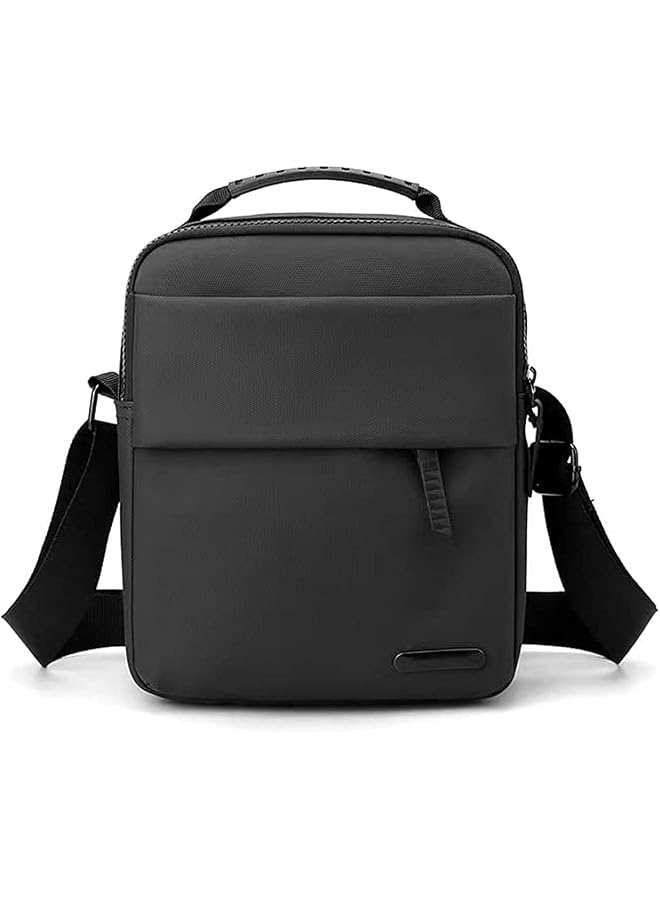 PROMASS Sling Crossbody Bag Small Shoulder Backpack For Men Chest Bags Casual Daypack For Business Travel Cycling (Black) - Image 1
