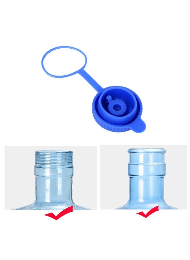 5PCS Water Jug Cap Silicone Water Bottle Caps Reusable Non-Spill & Leak Free Compatible with 3 & 5 Gallon Water Bottle Cap  - Image 4