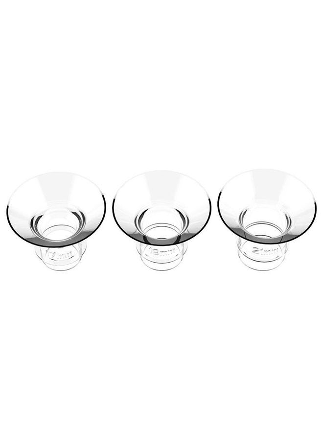 6PCS Breast Milk Pump Inserts Breast Converter Practical Breast Pump Replacement 17mm 19mm 21mm - Image 2