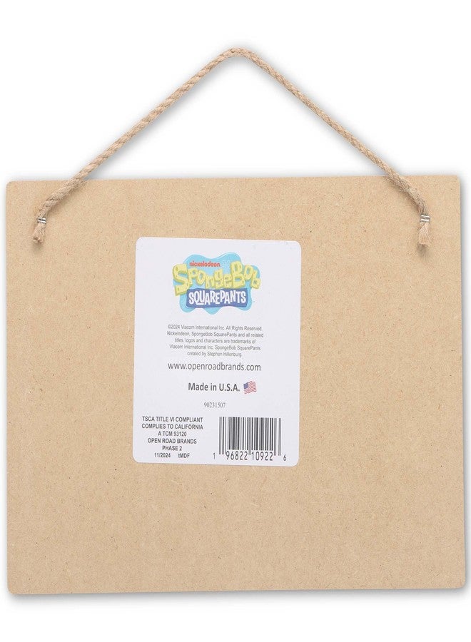 Open Road Brands SpongeBob SquarePants Nautical Welcome to Bikini Bottom Hanging Wood Wall Decor - Fun SpongeBob Sign for Home - Image 3