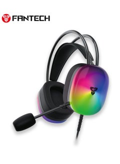 FANTECH HG29 Wired Professional Gaming Headphones Gradient RGB Lighting HD Mic Stereo Sound PC Mac Headset  - Image 2