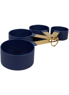 Wilton مجموعة أدوات المطبخ ويلتون باللون الأزرق الداكن والذهبي، مكونة من 10 قطع  - Image 3