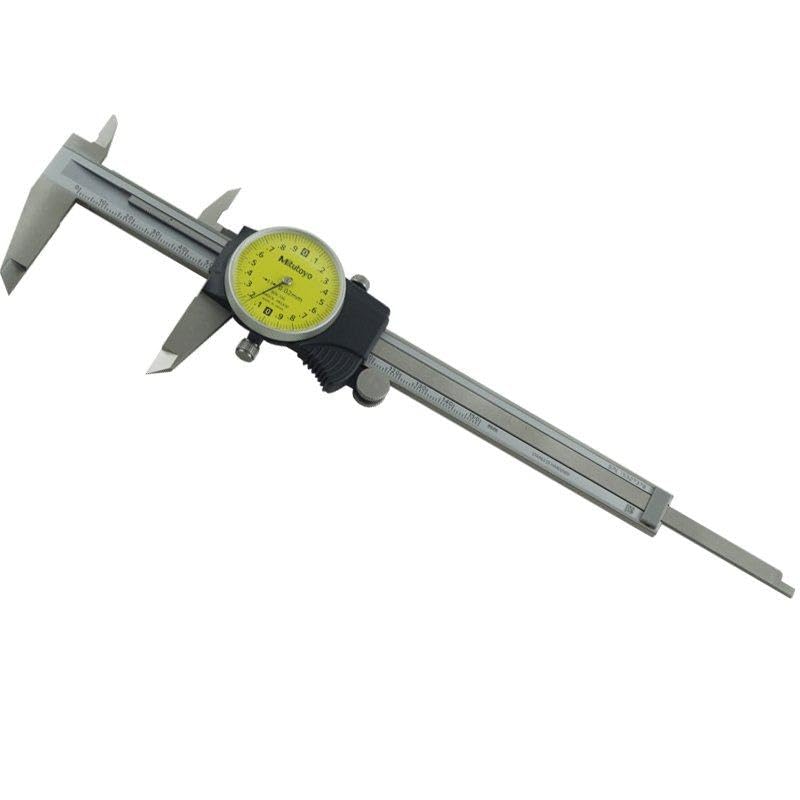 Mitutoyo 505-730 D15TX Dial Caliper, 2 mm/Rev, 0 mm-150 mm, 0.02 mm - Image 5