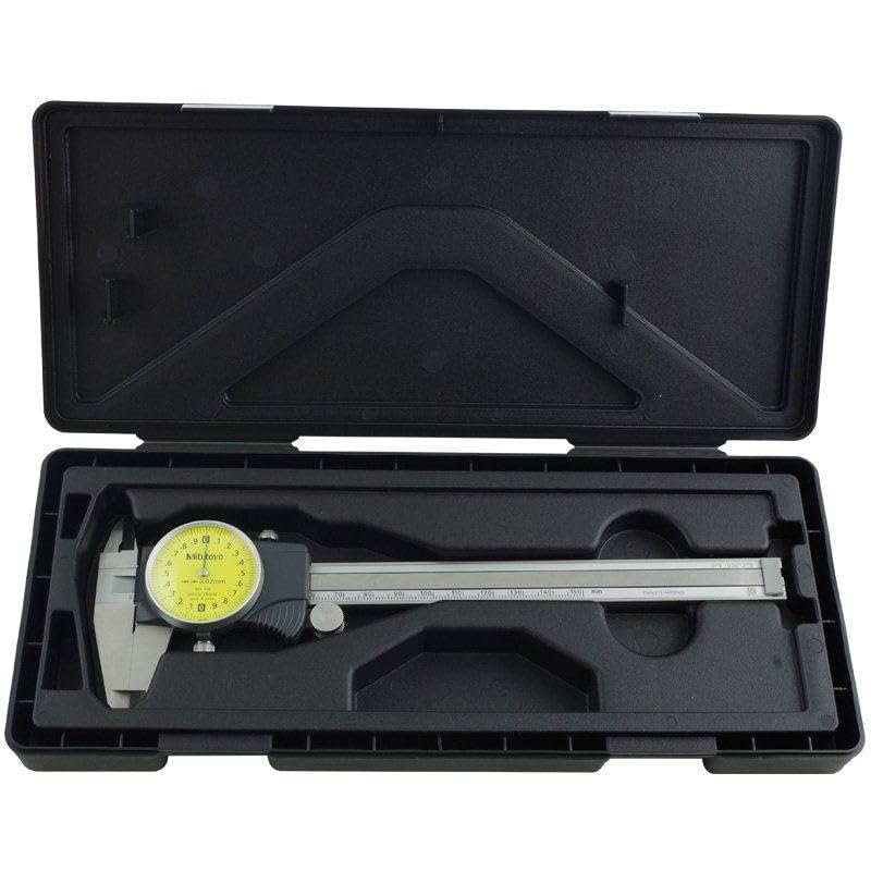 Mitutoyo 505-730 D15TX Dial Caliper, 2 mm/Rev, 0 mm-150 mm, 0.02 mm - Image 4
