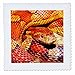 3DROSE 3dRose Funny Dachshund Puppy Dog Riding Bicycle - Quilt Square, 6 by 6-Inch (qs_216486_2)  - Image 2