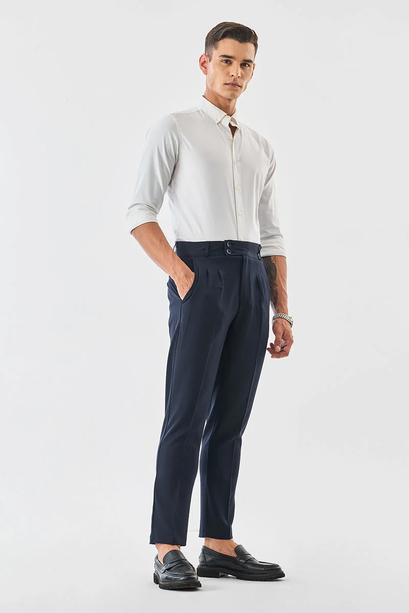 SNITCH Slim Fit Stretch Trousers