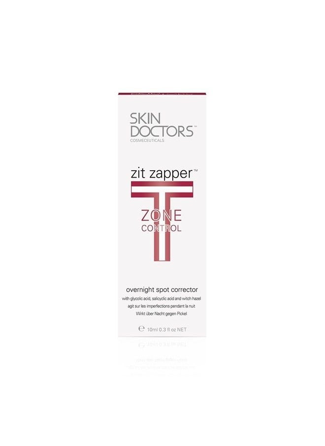 Skin Doctors - Cosmeceuticals Acne Solutions Overnight Zit Zapper, 0.3 fl oz (10 ml) - Image 1