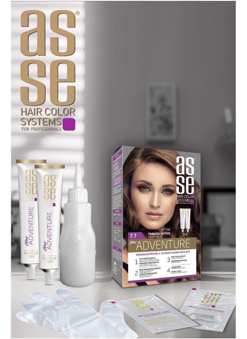 asse - Turkish hair dye Coffee 7.7 - Image 1