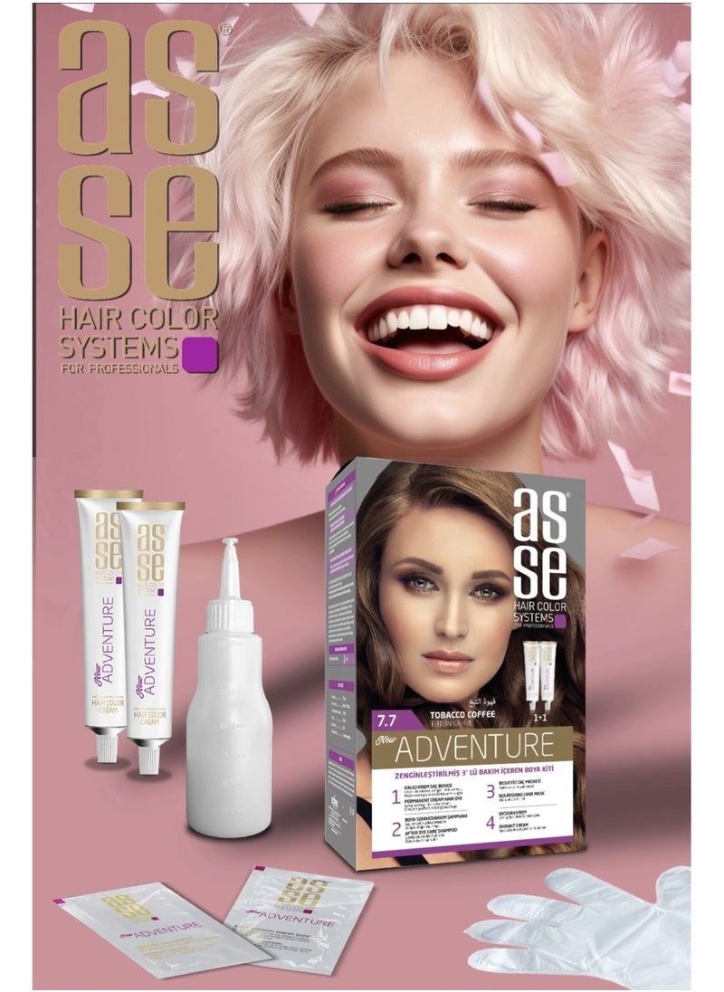 asse - Turkish hair dye Coffee 7.7 - Image 1