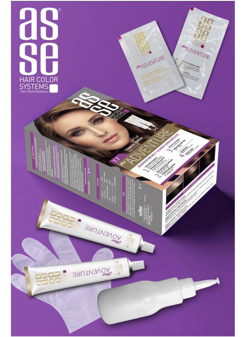 asse - Turkish hair dye Coffee 7.7 - Image 1