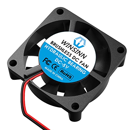 WINSINN Mini 25mm Fan 5V Hydraulic Bearing Brushless 2507 25x7mm - High Speed (Pack of 4Pcs) - Image 5