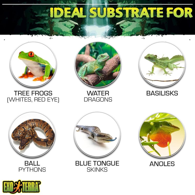 Exo Terra Coco Husk Coconut Fiber Bedding, 7.2-Quart for Reptiles and Amphibians - Image 5