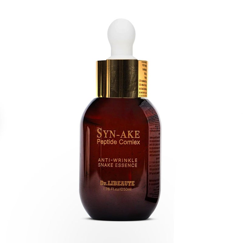 DR.LIBEAUTE Dr Libeaute Synake AntiWrinkle Face Essence for Men  Women 50 ml 176 fl oz Korean Skincare Brightening AntiAging Reduce Fine Lines Spots Boosts Collagen with Niacinamide Synake Peptide - Image 1