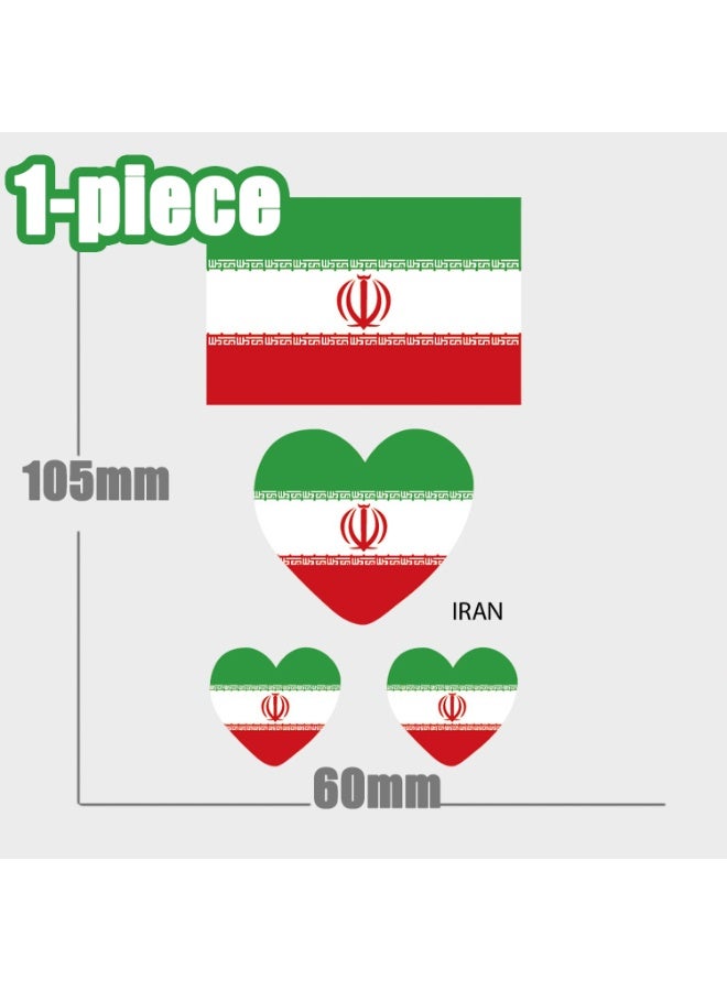 1 مجموعة من ملصقات موضوع كأس العالم ، 4Pcs ملصقات الإيثيلين المقاومة للماء ، ملصقات رياضية ديكور الكمبيوتر المحمول غلاية مياه  حقيبة الظهر.