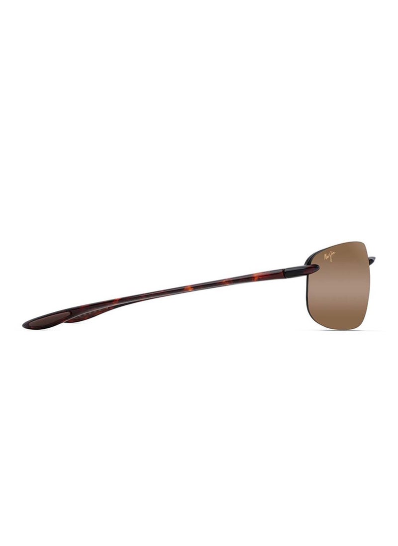 MAUI JIM - MAUI JIM 456-10 HCL HOOKIPA XLARGE TORTOISE Exclusive Sunglassess - Image 1