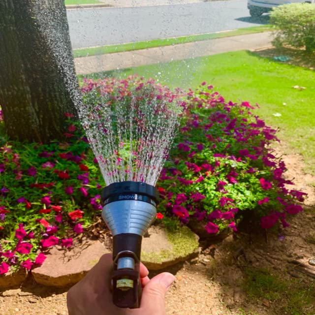 GREEN MOUNT Water Hose Nozzle Spray Nozzle, Metal Garden Hose Nozzle with Adjustable Spray Patterns, Perfect for Watering Plants, Washing Cars and Showering Pets - Image 3